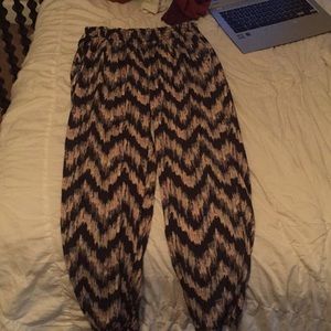 Chevron pants